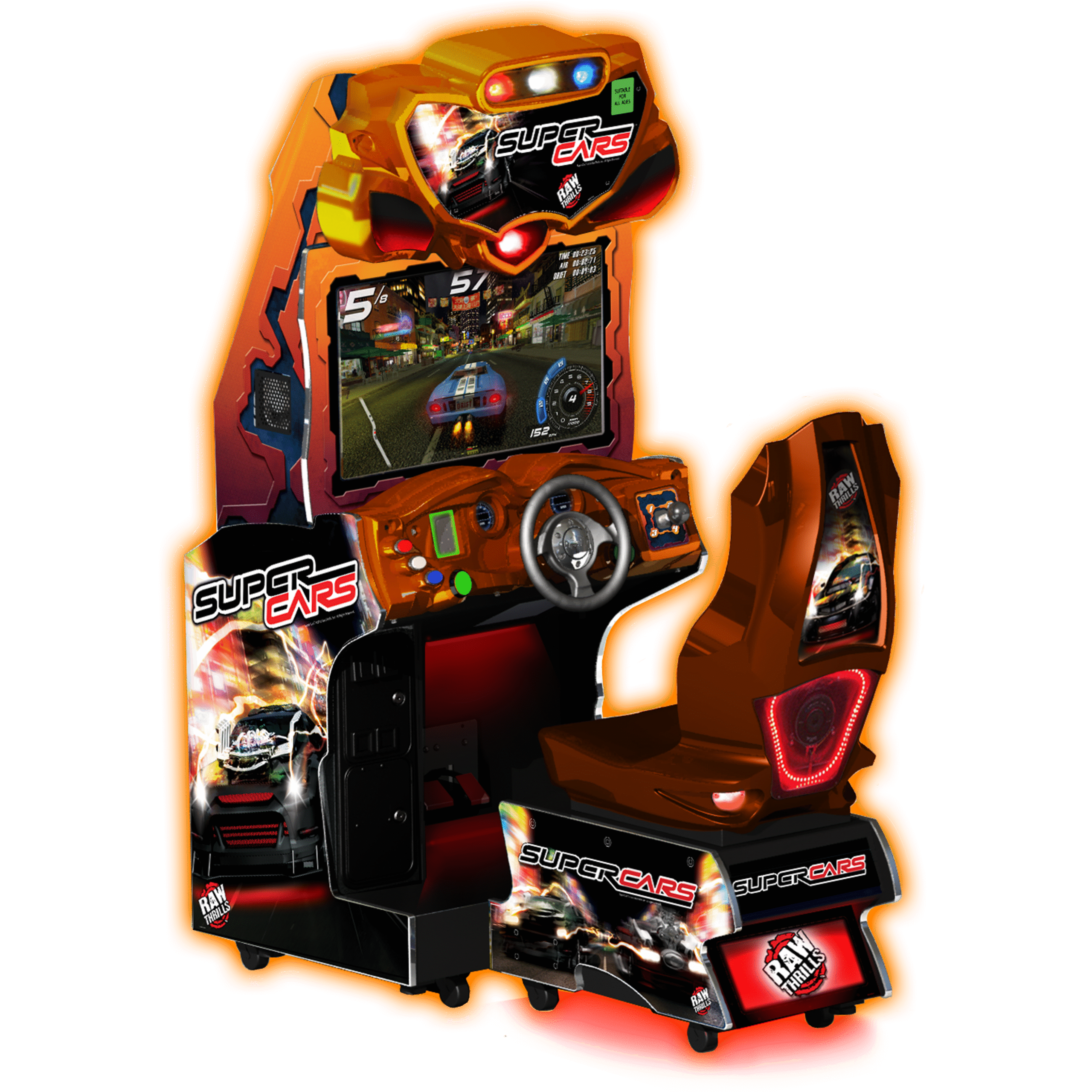 Supercars Arcade Game